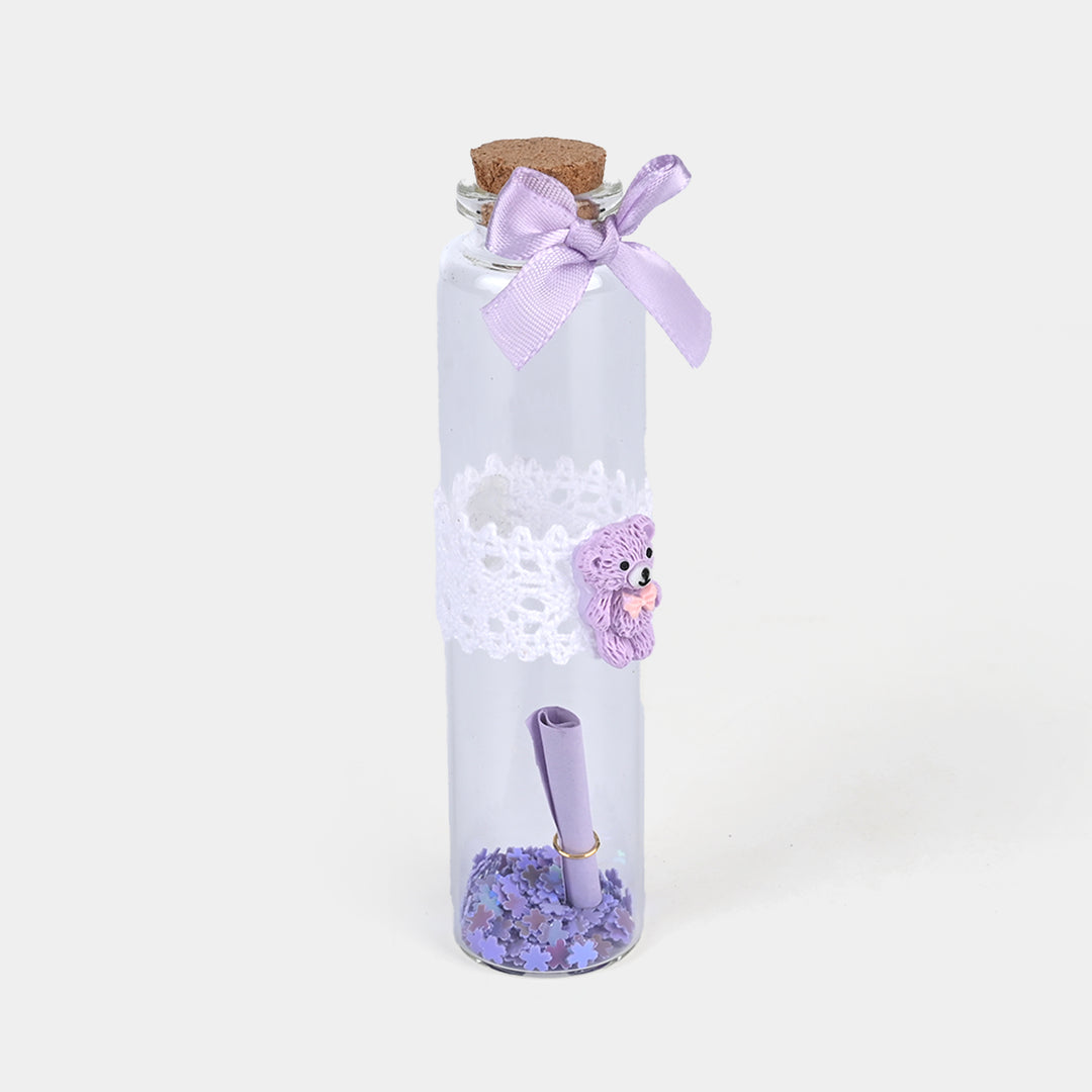 Mini Glass Message Bottle