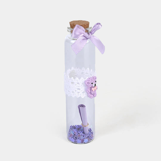 Mini Glass Message Bottle