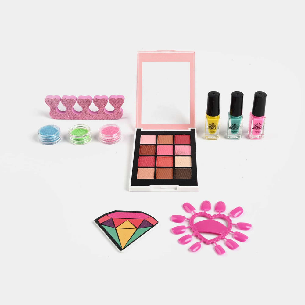 Deluxe Nail Art Salon Set – Kids Makeup & Nail Art Kit