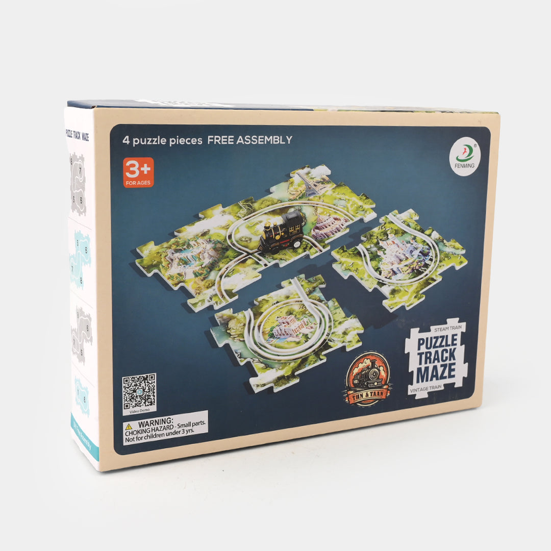 Train Puzzle Track Maze