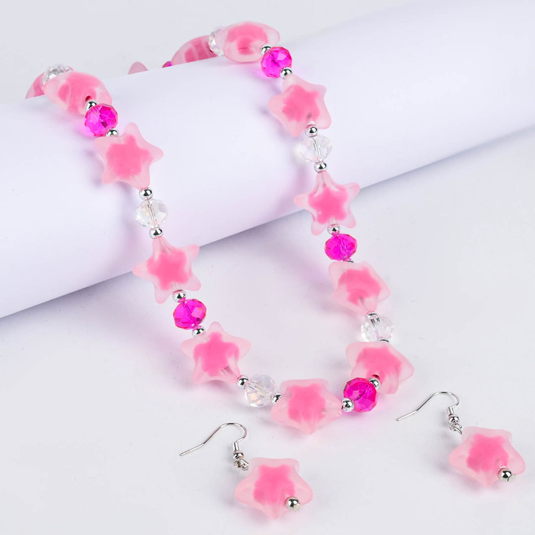 Elegant Necklace & Earrings Set | Stylish Jewelry for Girls