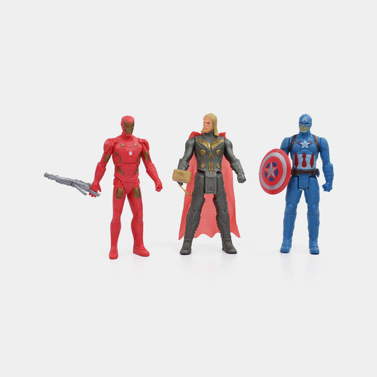 Superhero Action Figure Multi-Pack Set