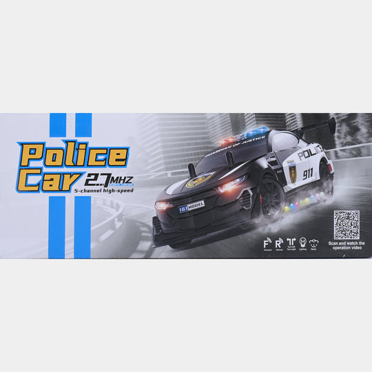 Remote Control Police Car Toy For Kids