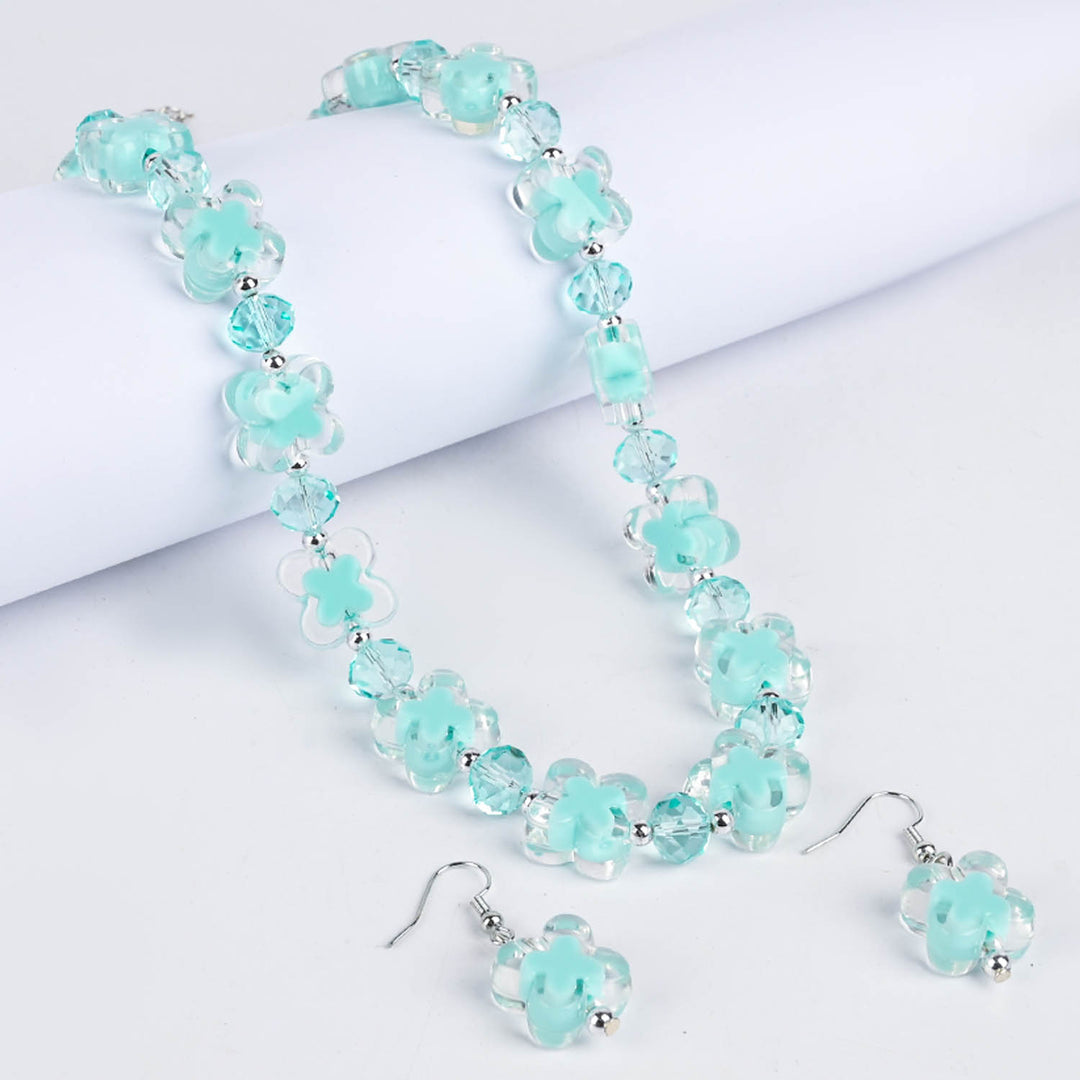 Elegant Necklace & Earrings Set | Stylish Jewelry for Girls