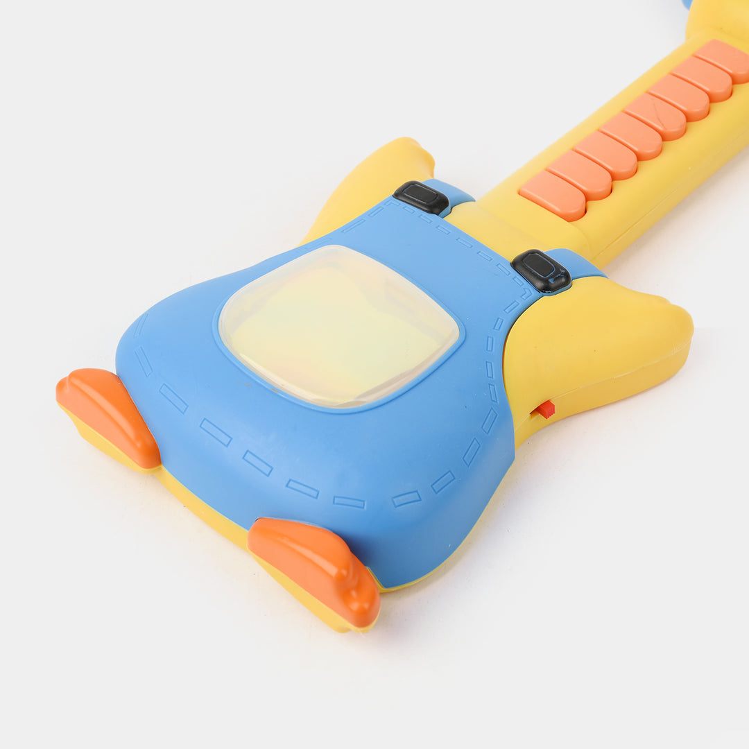 Electric Guitar With Light & Music For Kids