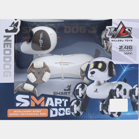 Remote Control Robotic Toy with Light and Sound