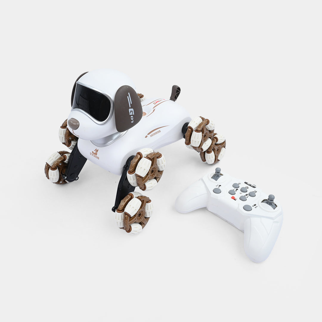 Remote Control Robotic Toy with Light and Sound