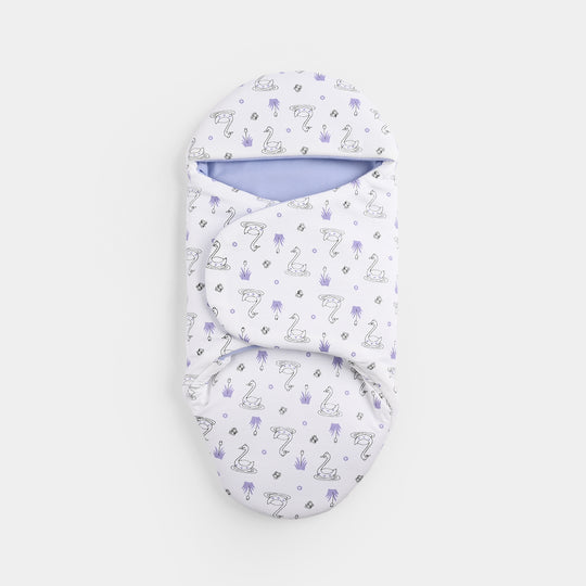 Infant Baby Foam Swaddle Duck | Purple