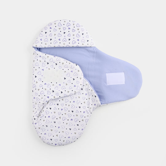 Infant Baby Foam Swaddle Star | Purple