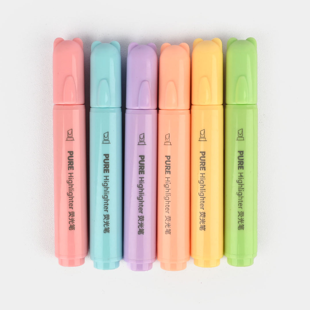 Graffiti Highlighter Pen - 6 Pcs