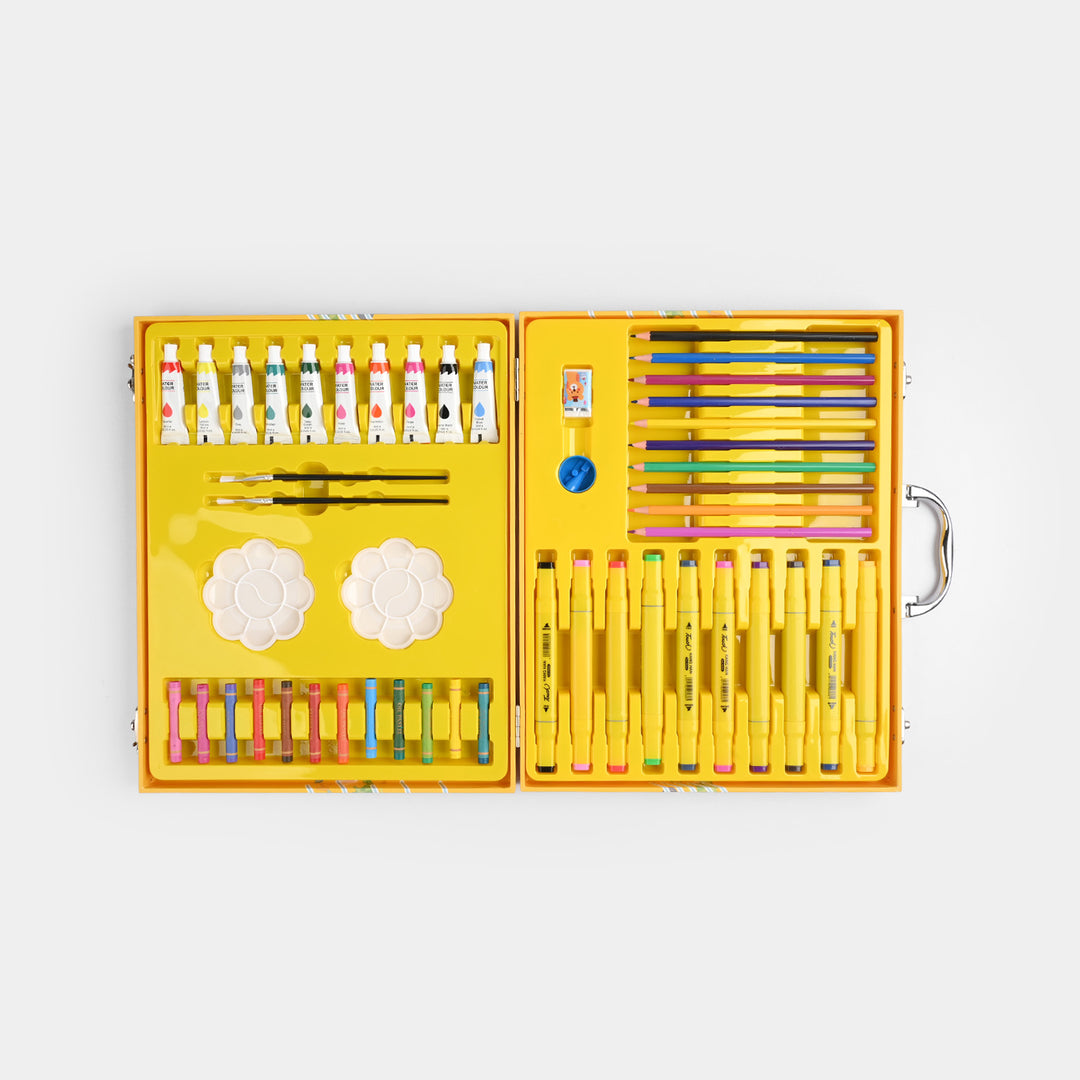 68-Piece Kids Art Set with Carry Case