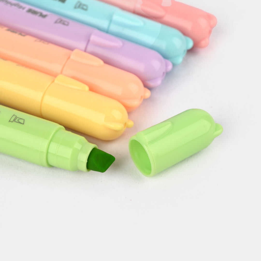 Graffiti Highlighter Pen - 6 Pcs