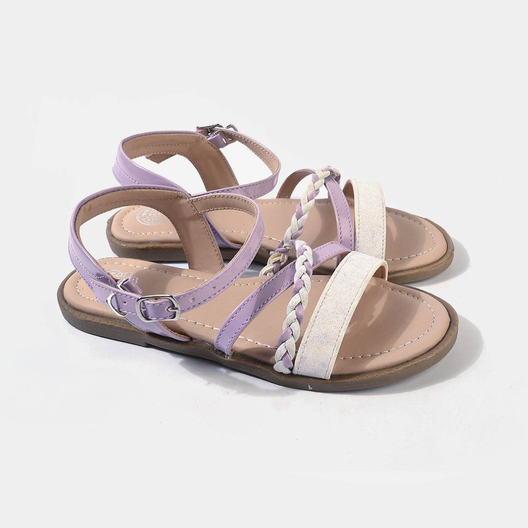Girls Sandal 1353-Purple