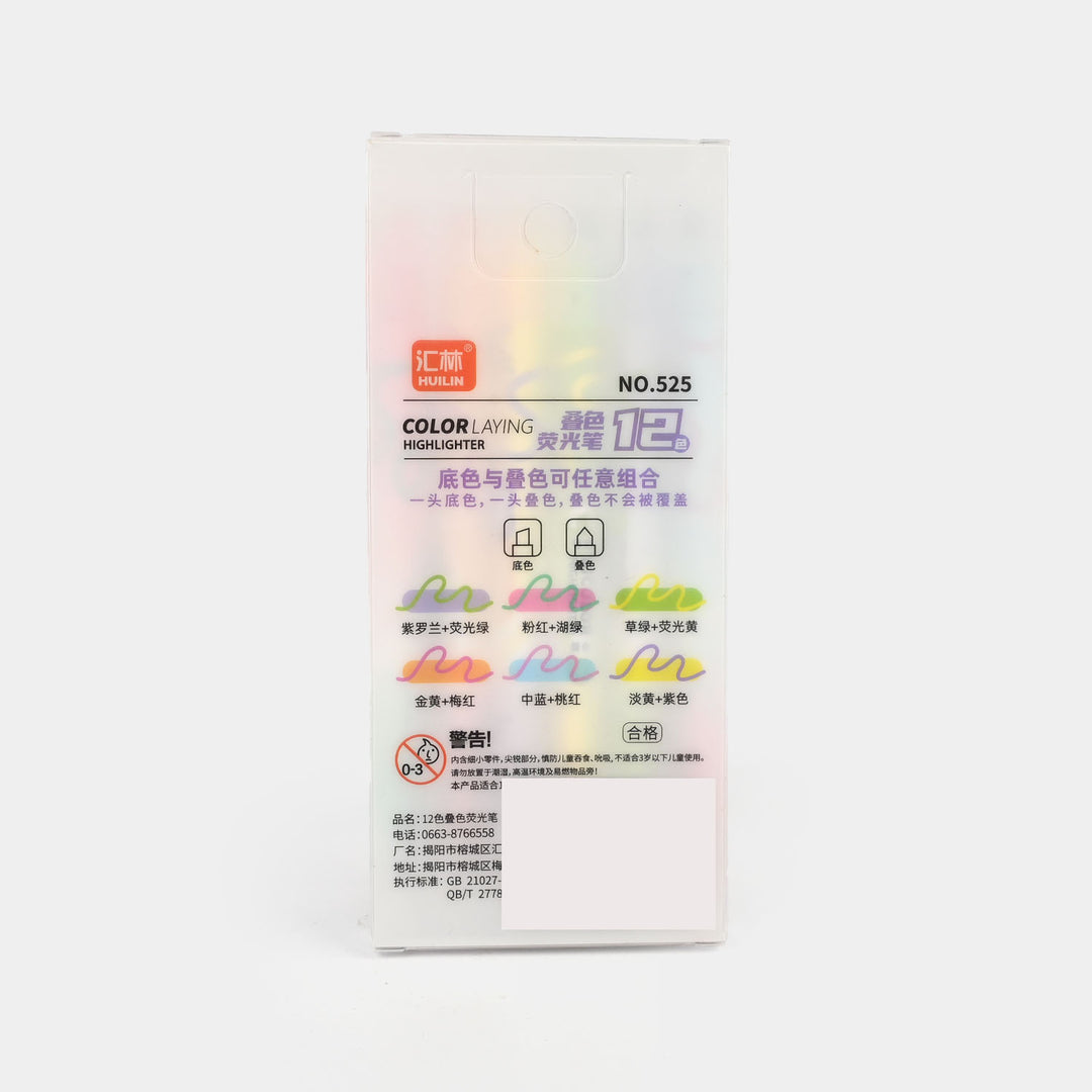 Premium Highlighter – Smooth, Bright & Perfect for Everyday Use 6Pcs