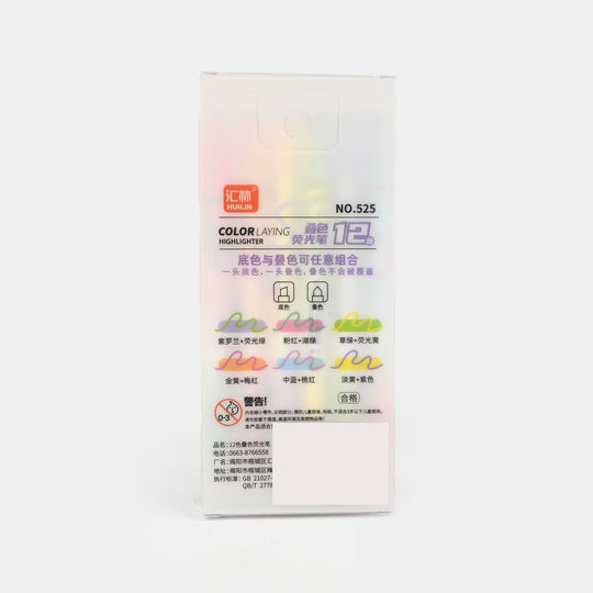 Premium Highlighter – Smooth, Bright & Perfect for Everyday Use 6Pcs