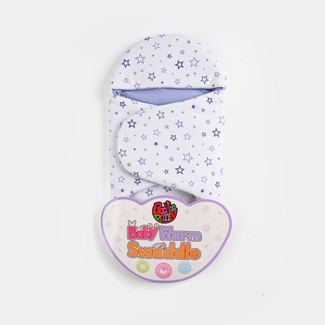 Infant Baby Foam Swaddle Star | Purple