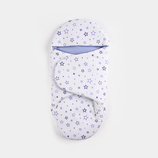 Infant Baby Foam Swaddle Star | Purple