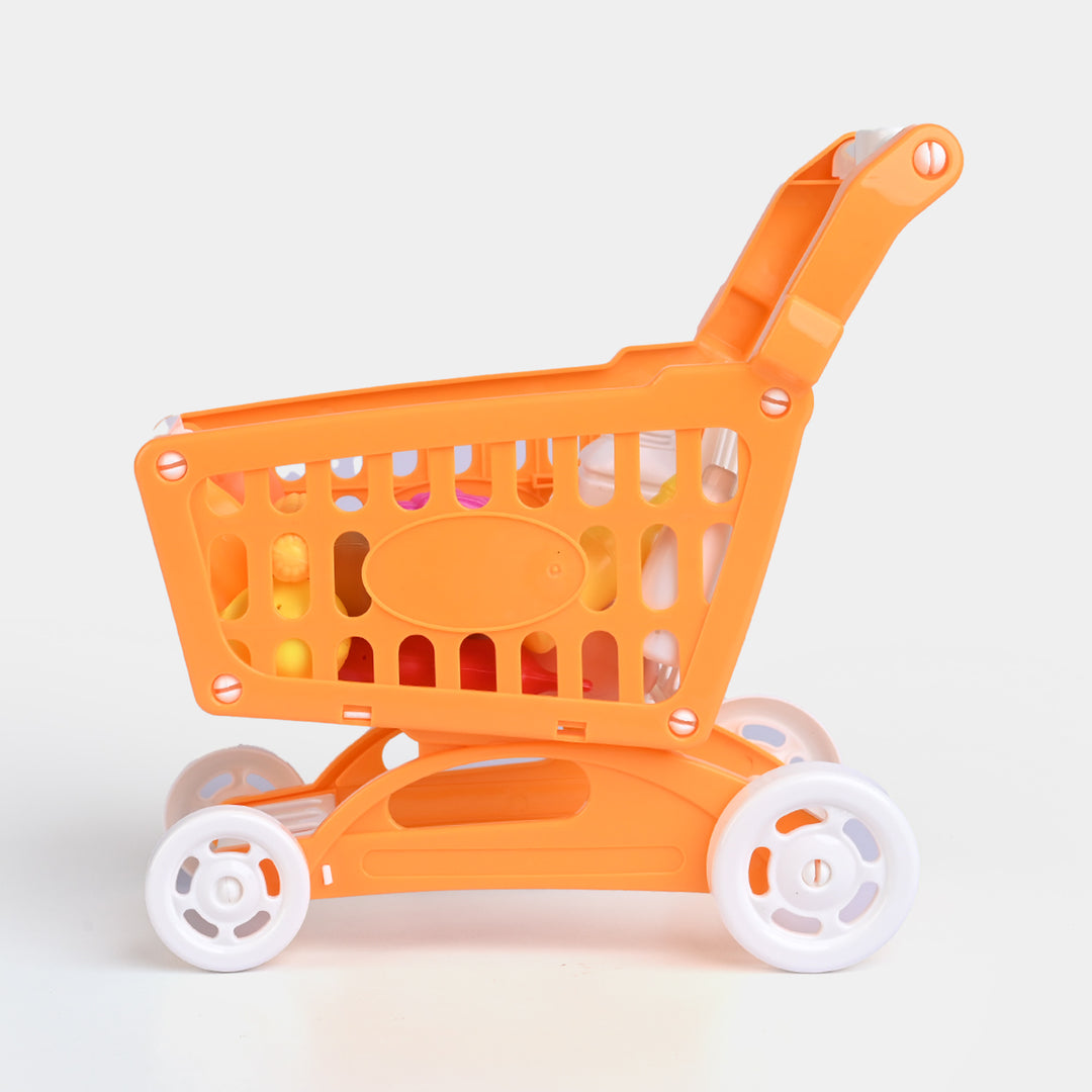 Supermarket Shopping Cart Toy Set – Kitchen Play for Kids
