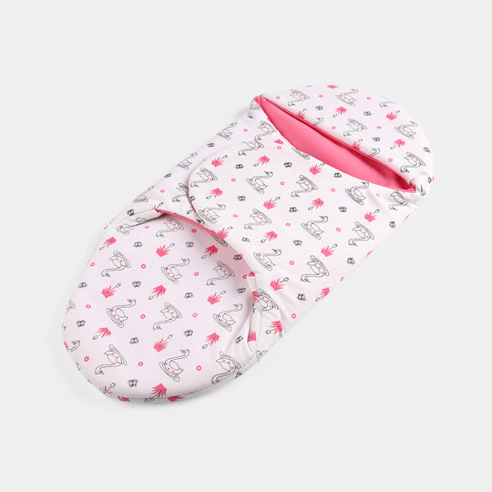 Infant Baby Foam Swaddle Duck | Pink