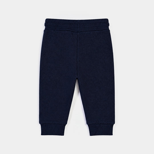 Infant Boys Fleece Fleece Pyjama Character-NAVY