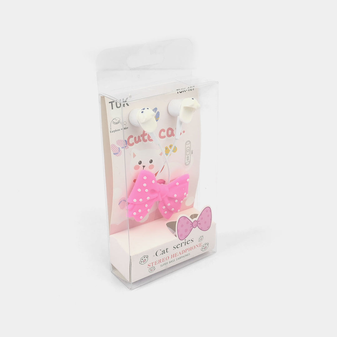 Adorable Theme Wired Stereo Earphones
