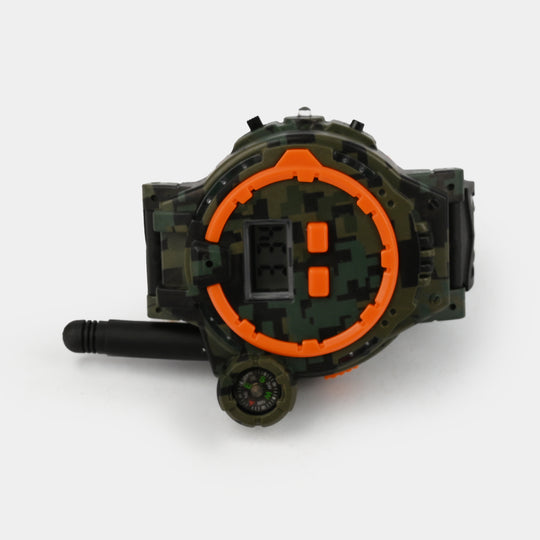 Rechargeable Walkie Talkie Watches for Kids Two-Way Radio