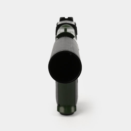 Military Green Desert Eagle Soft Dart Toy Blaster With Silencer