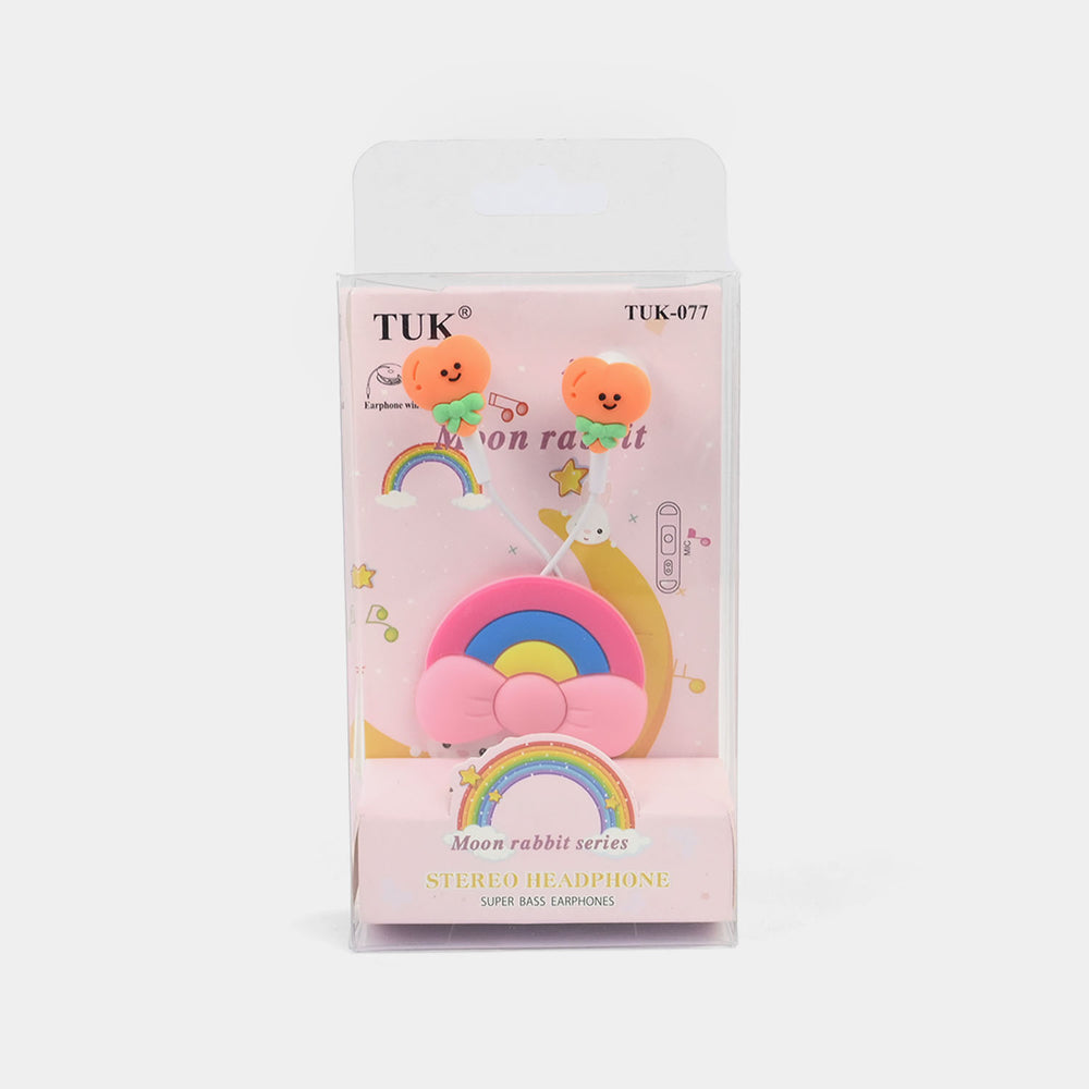 Adorable Theme Wired Stereo Earphones
