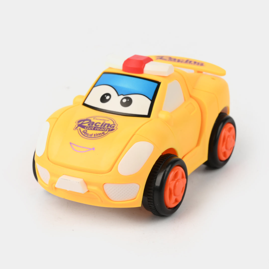 Cartoon Plastic Car Toy