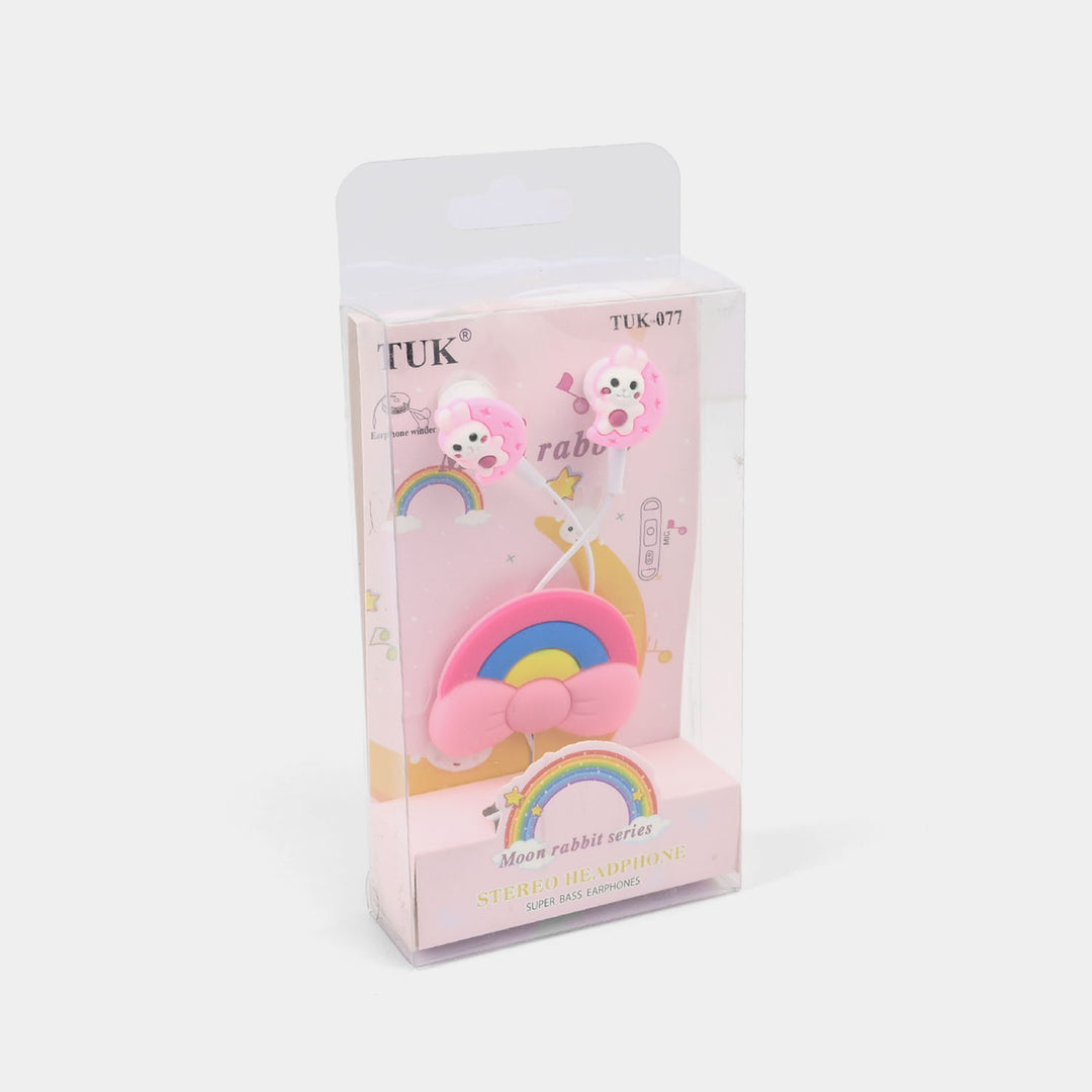 Adorable Theme Wired Stereo Earphones