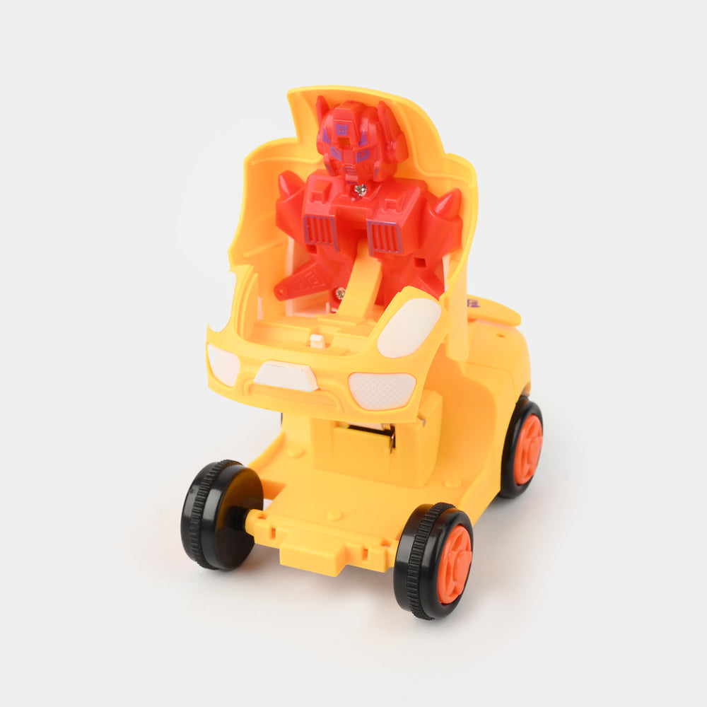 Cartoon Plastic Car Toy