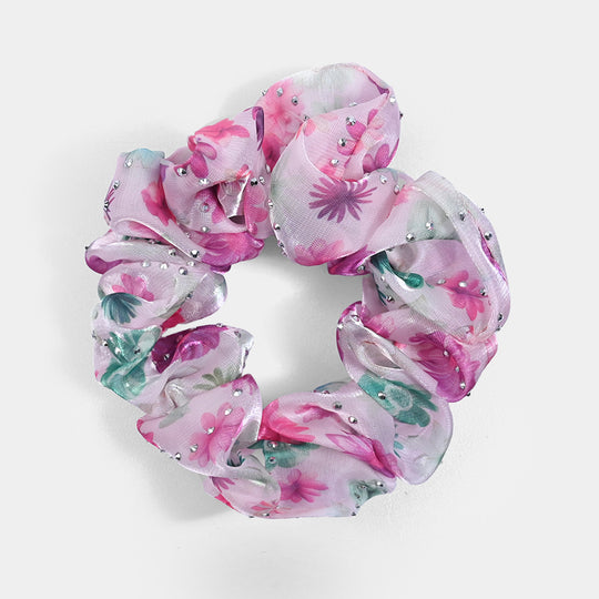 Girls Shimmer Hair Tie Scrunchie