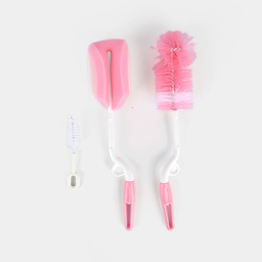 Baby Bottle & Nipple Cleaning Set | 3Pcs