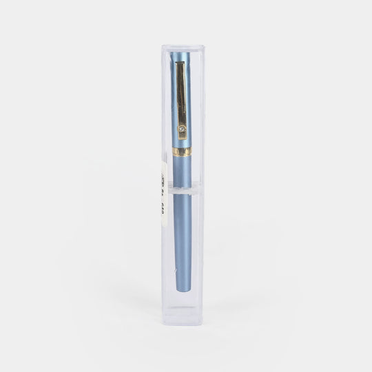 Fancy Ink Pen with Plastic Case