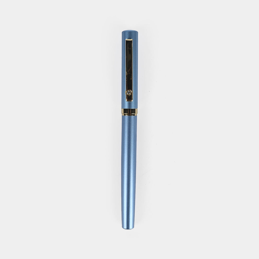 Fancy Ink Pen with Plastic Case