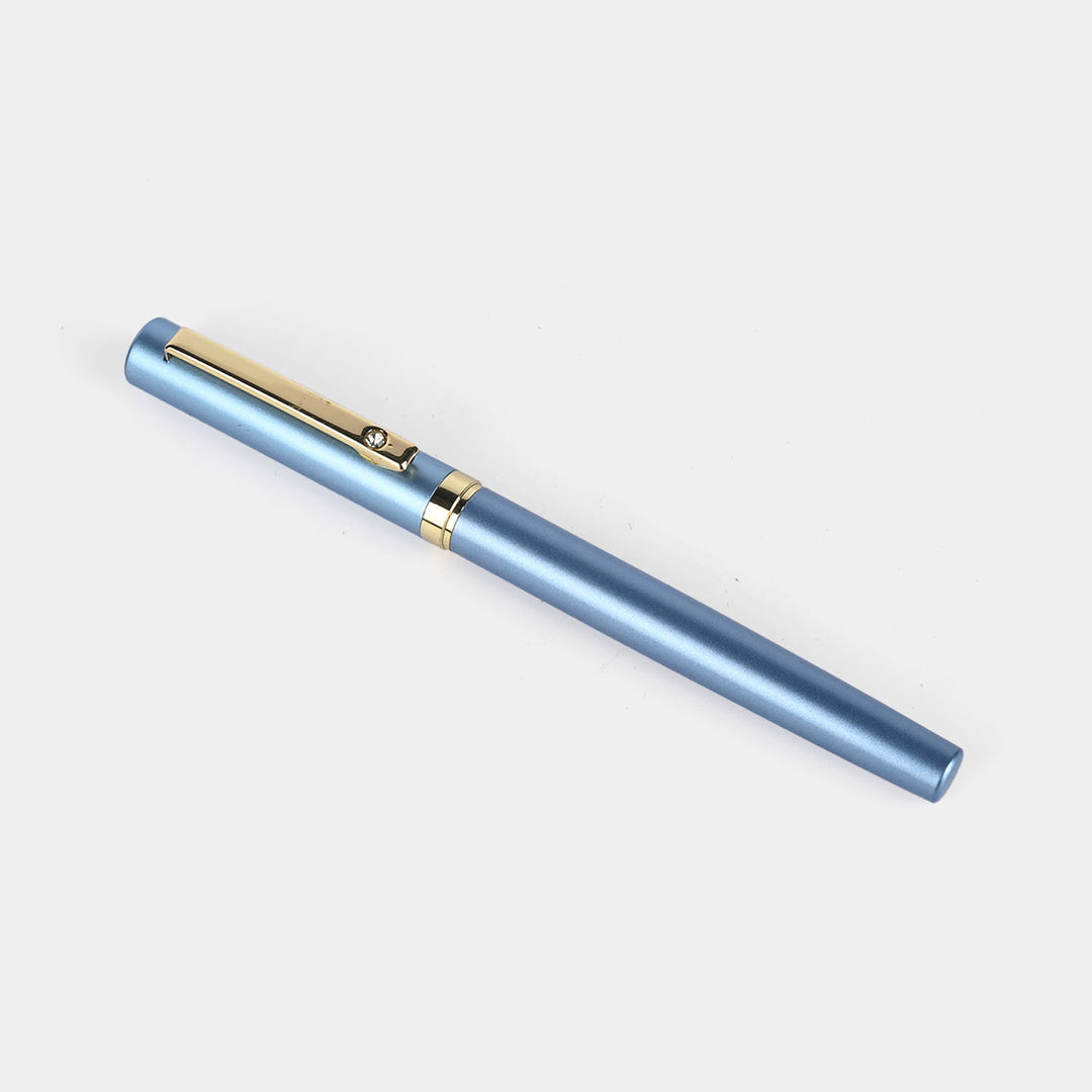 Fancy Ink Pen with Plastic Case