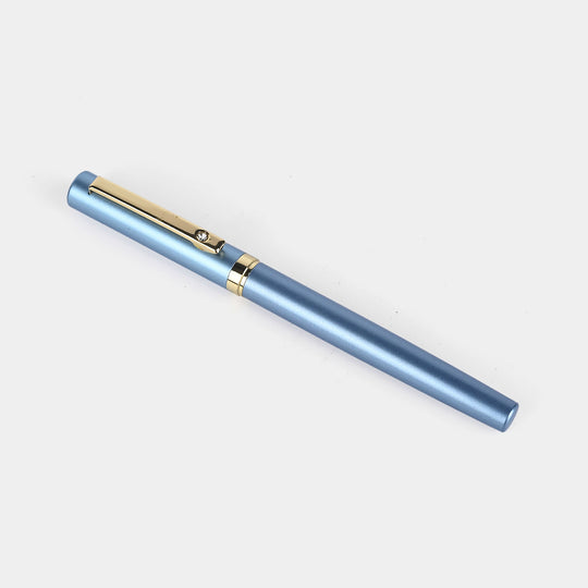 Fancy Ink Pen with Plastic Case