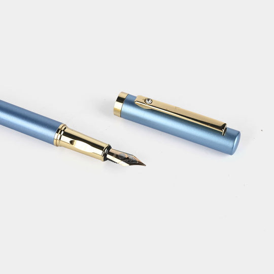 Fancy Ink Pen with Plastic Case