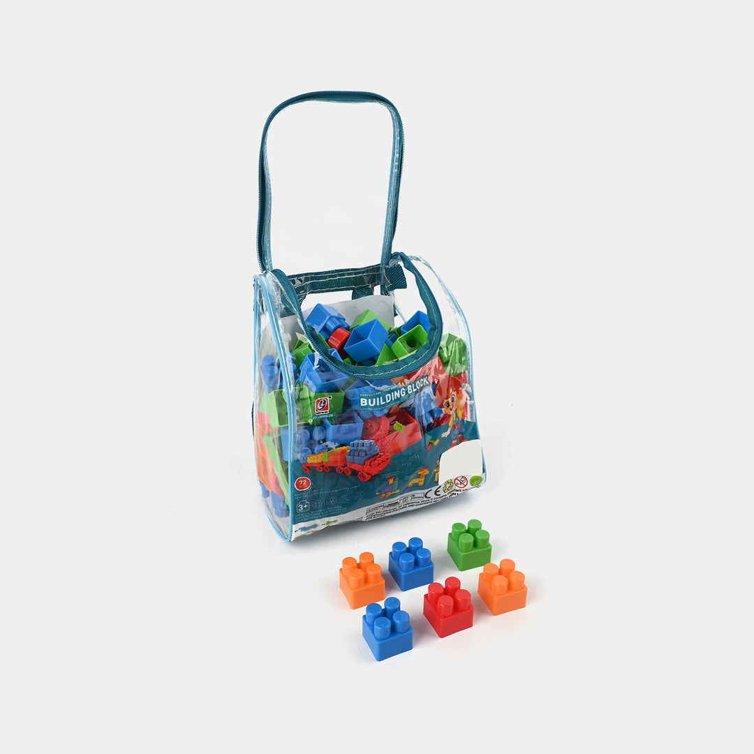 Colorful Building Blocks Set 72Pcs