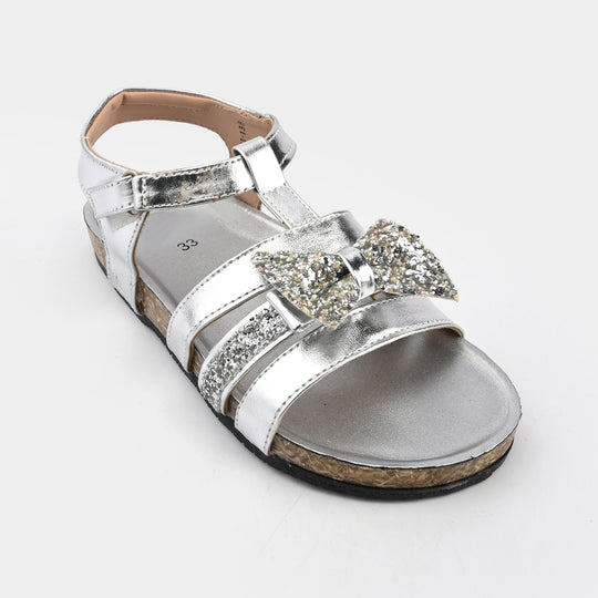 Teens Girls Sandal 11-138-SILVER