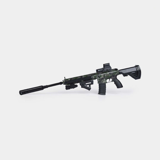 Electric Water Gel Bullet Blaster Set – Military Style Toy Rifle with Tactical Accessories