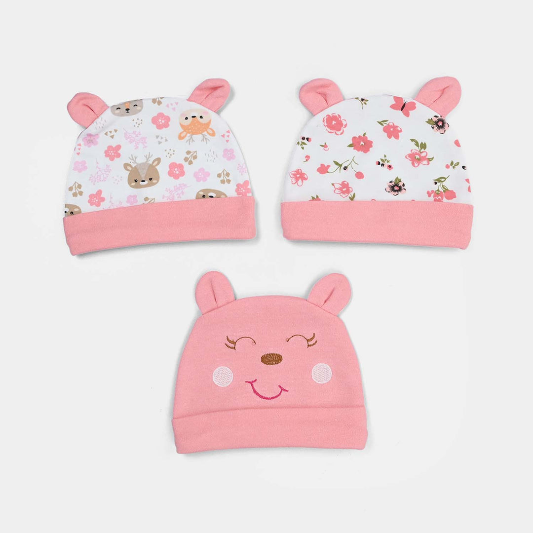 Baby Cap/Hat Set | 3Pcs