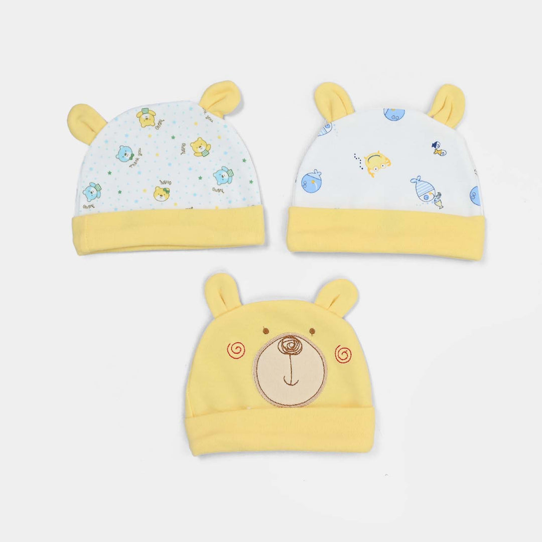 Baby Cap/Hat Set | 3Pcs