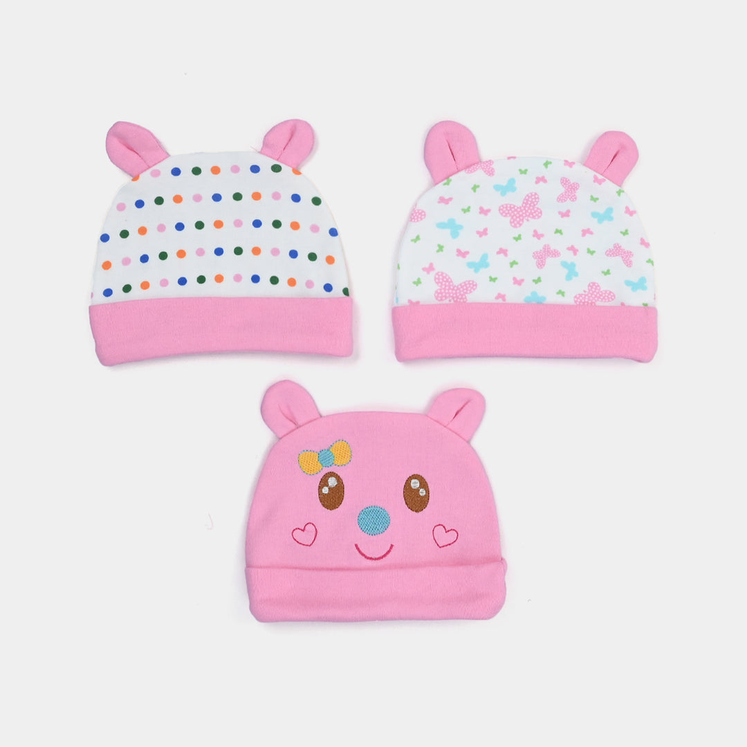 Baby Cap/Hat Set | 3Pcs