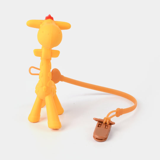 Silicone Rattle Baby Teether | 3M+