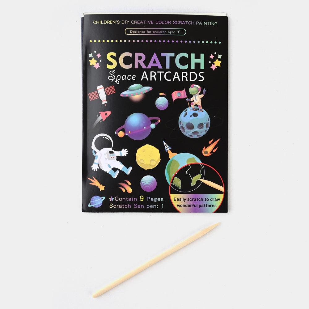 CREATIVE SCRATCH CARD BOOK FOR KIDS