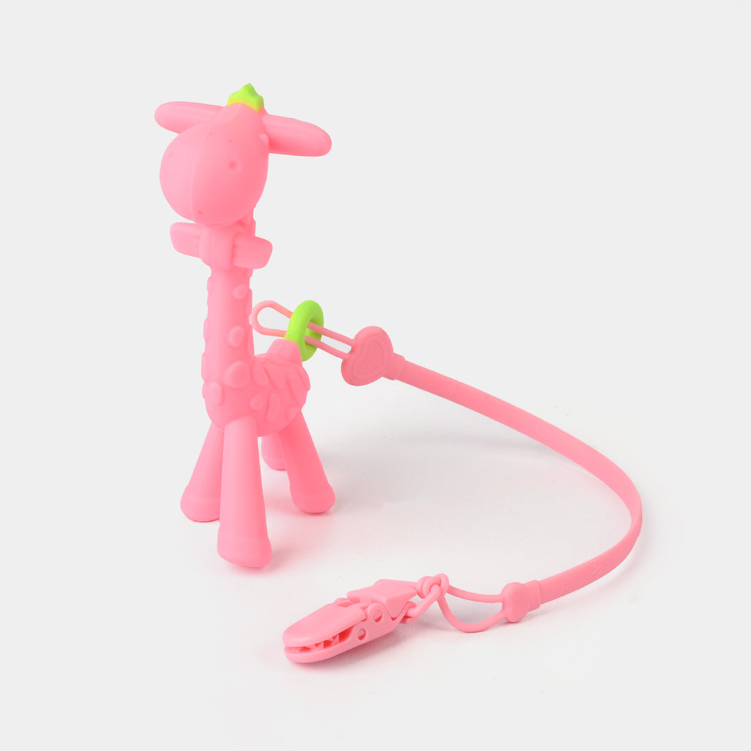 Silicone Rattle Baby Teether | 3M+