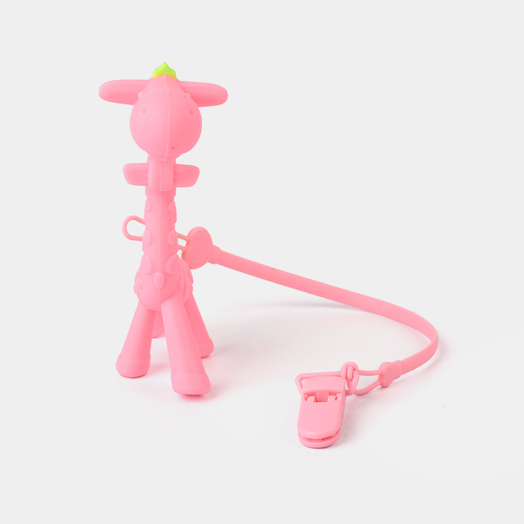 Silicone Rattle Baby Teether | 3M+
