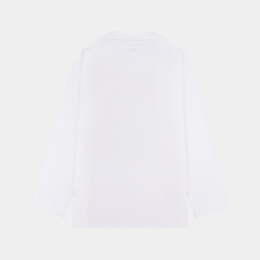 Boys Jersey/Terry T-Shirt (Friends Don’t Lie)  - White
