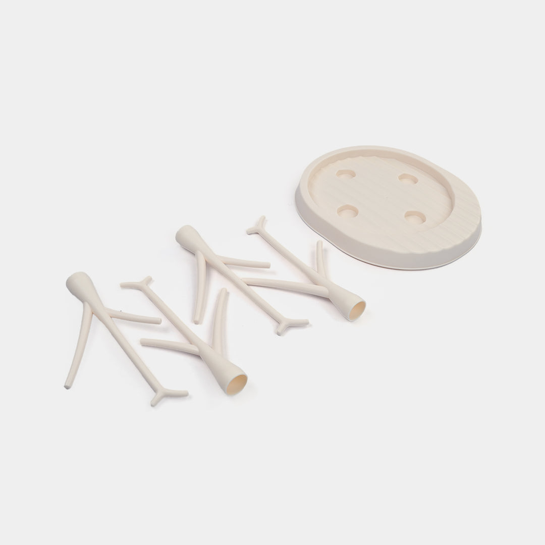 Tree-Shaped Baby Bottle Drying Rack